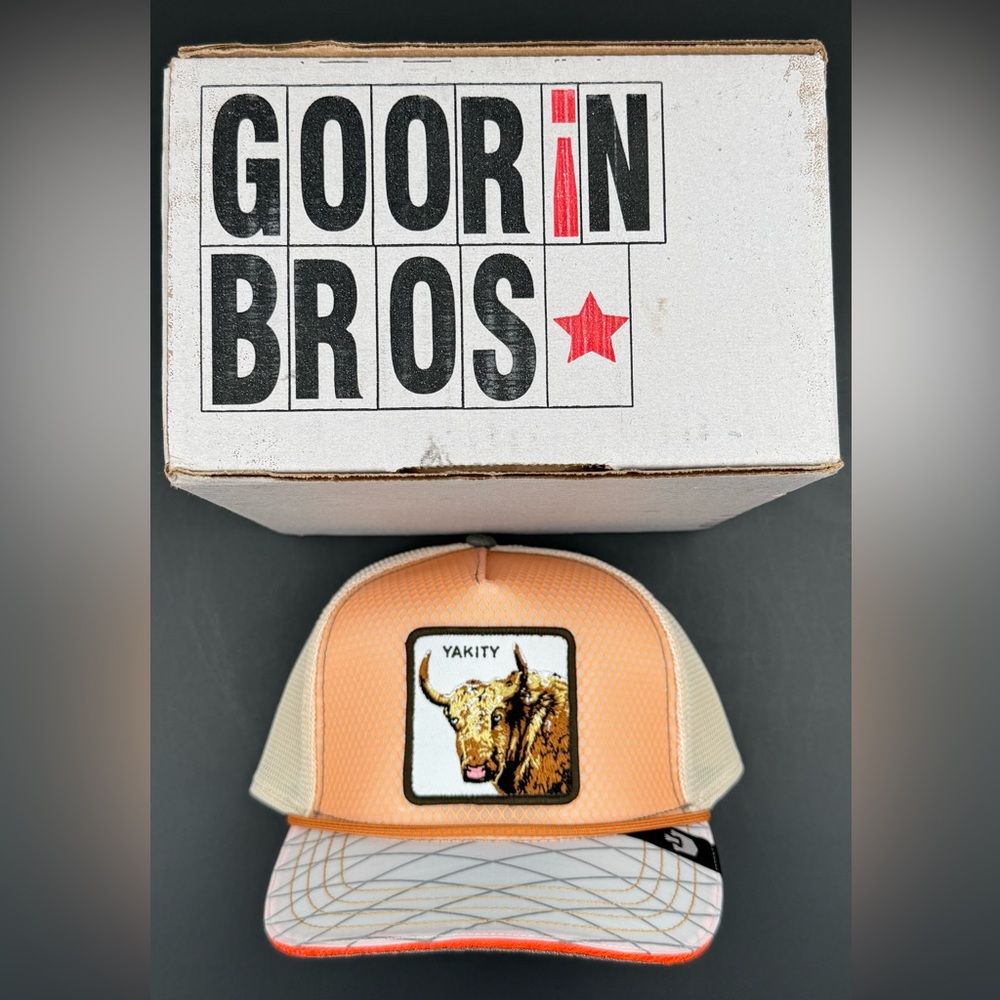 Goorin Bros Tactical Yak Trucker Hat. Khakis. New In Box - Picture 3 of 12